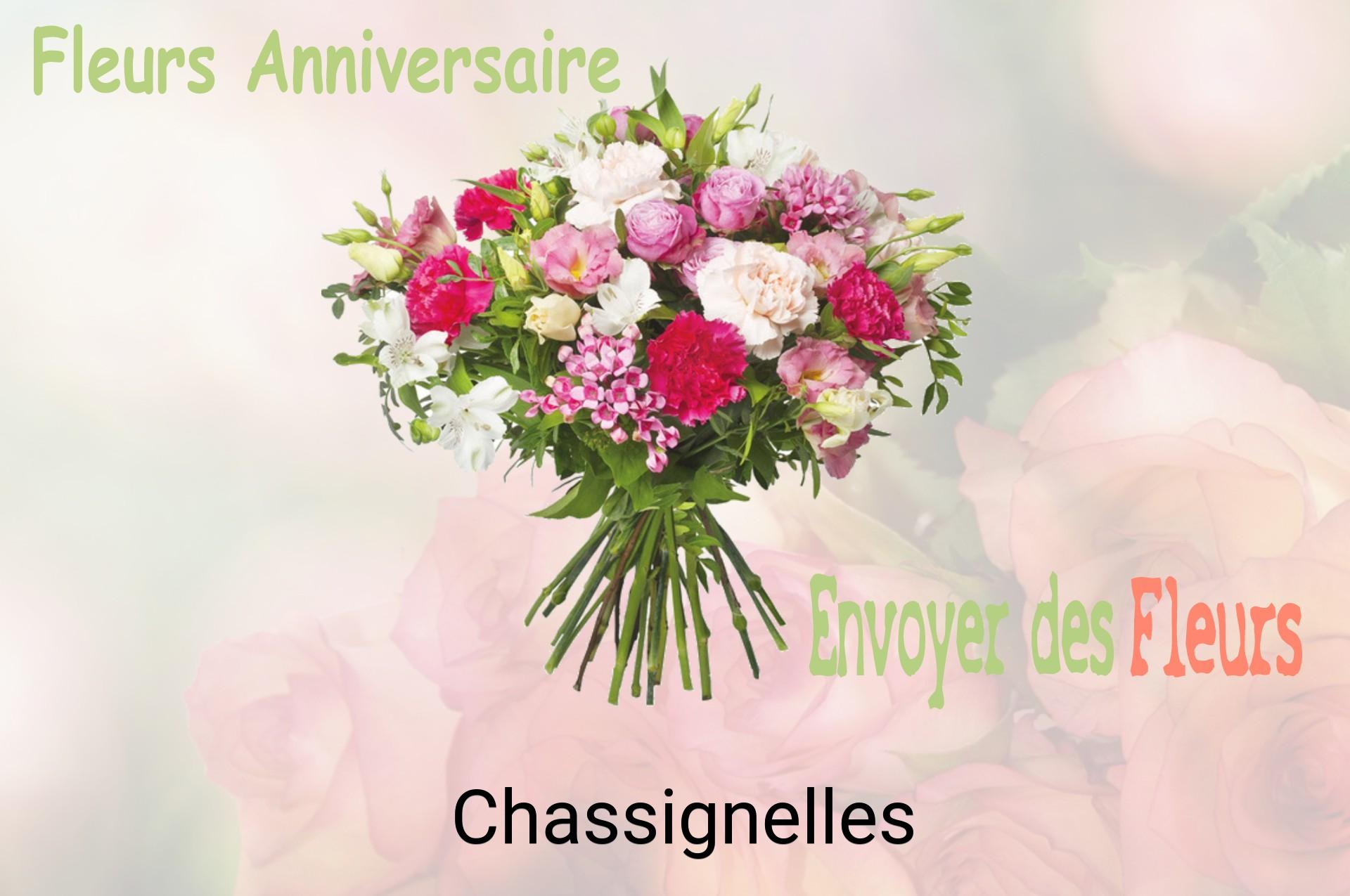 Bouquet de fleurs d’anniversaire livré à Chassignelles